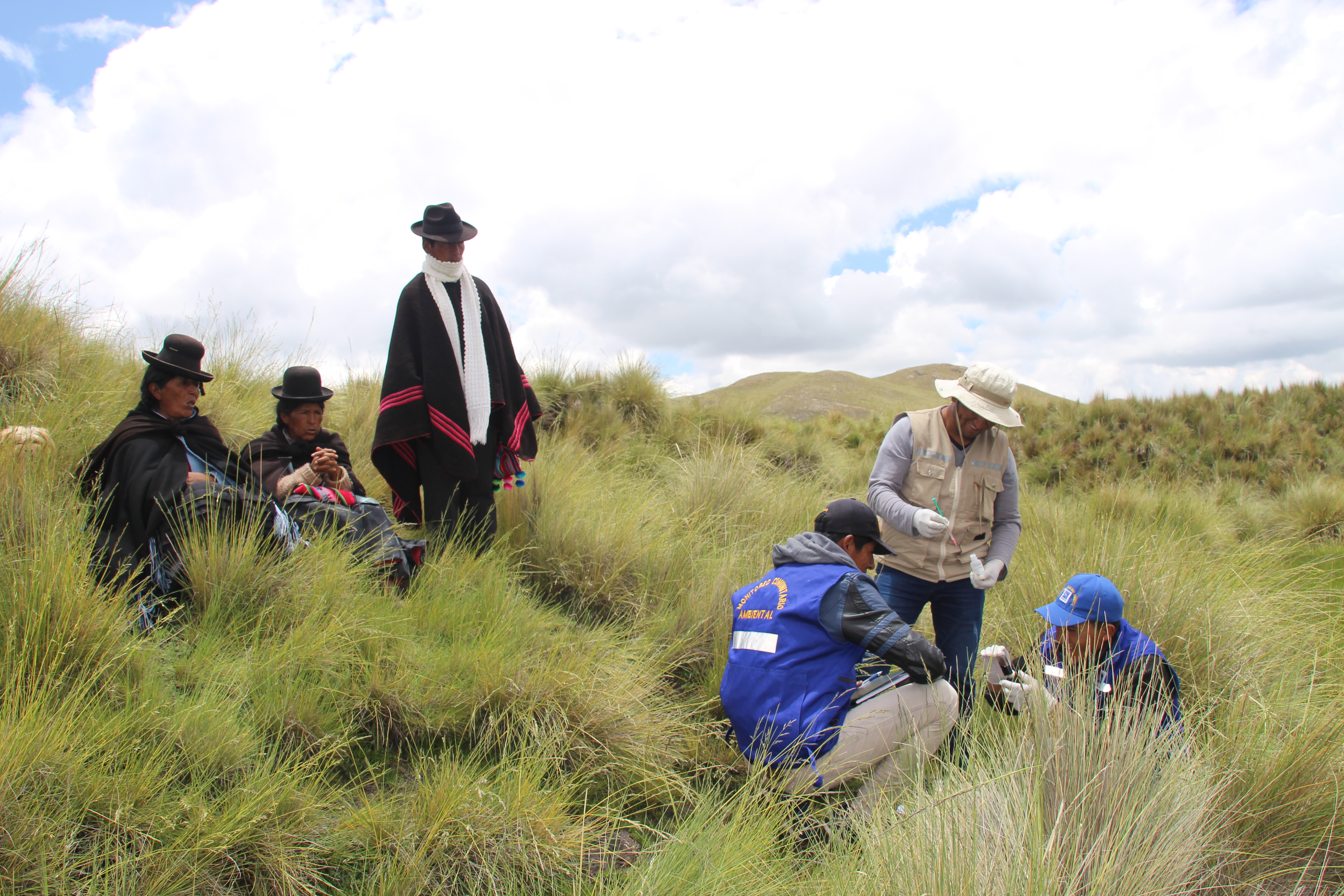 V Monitoreo Comunitario del Agua en la Parcialidad Cóndor Ancocahua Huacullani
