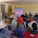 En la apertura de la Escuela Comunitaria en el Distrito de Zepita se compartió saberes sobre identidad y cultura con líderes y madres de familia