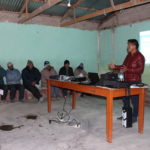 Taller sobre “Gestión Comunitaria del Agua” en la Comunidad de Maure Tarata