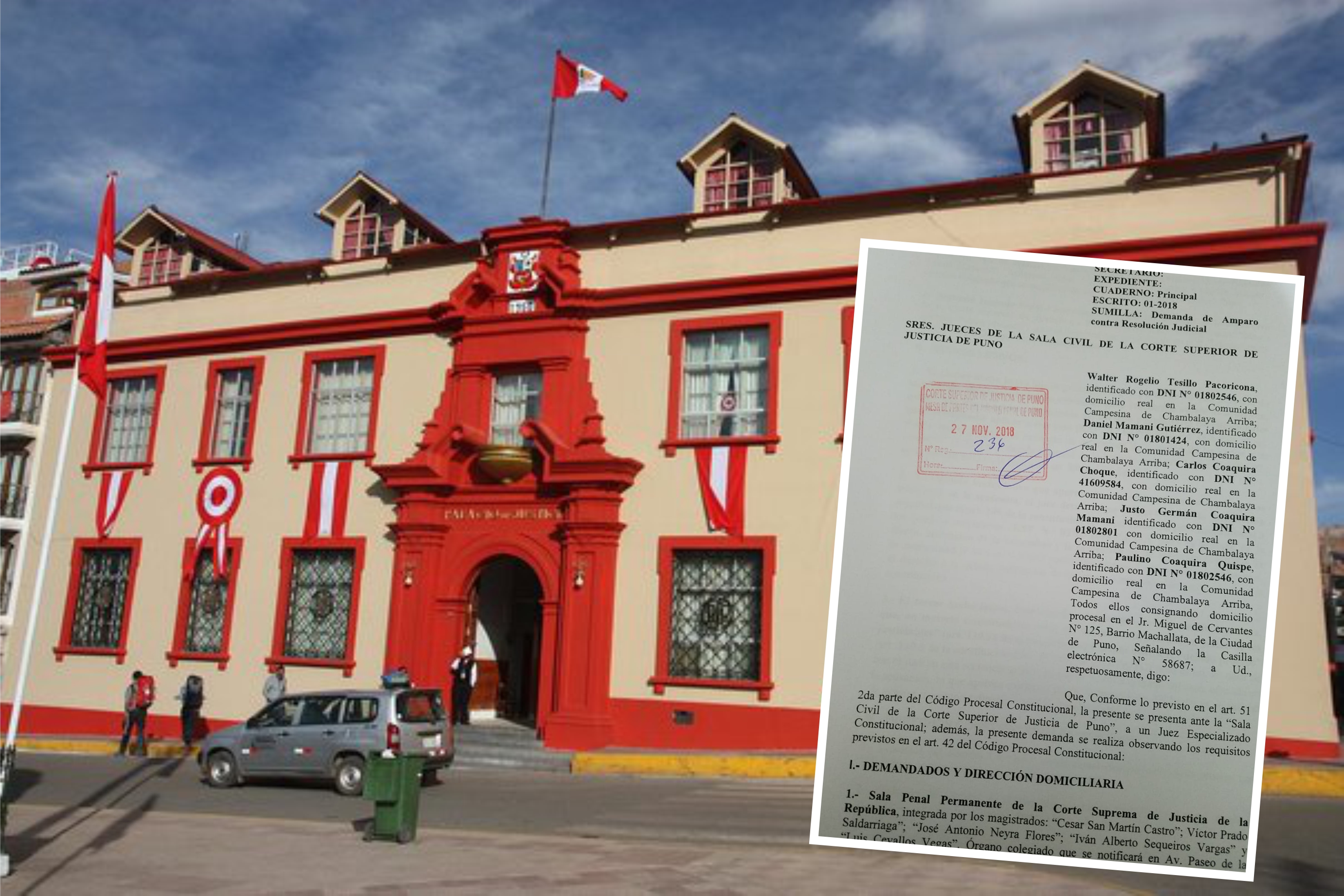 Pueblo Originario Aymara demanda al Poder Judicial por no aplicar Convenio 169