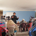 Taller sobre “Gestión Comunitaria de los Recursos Naturales y Siembra y Cosecha del Agua” en la Comunidad de Callaza Huacullani