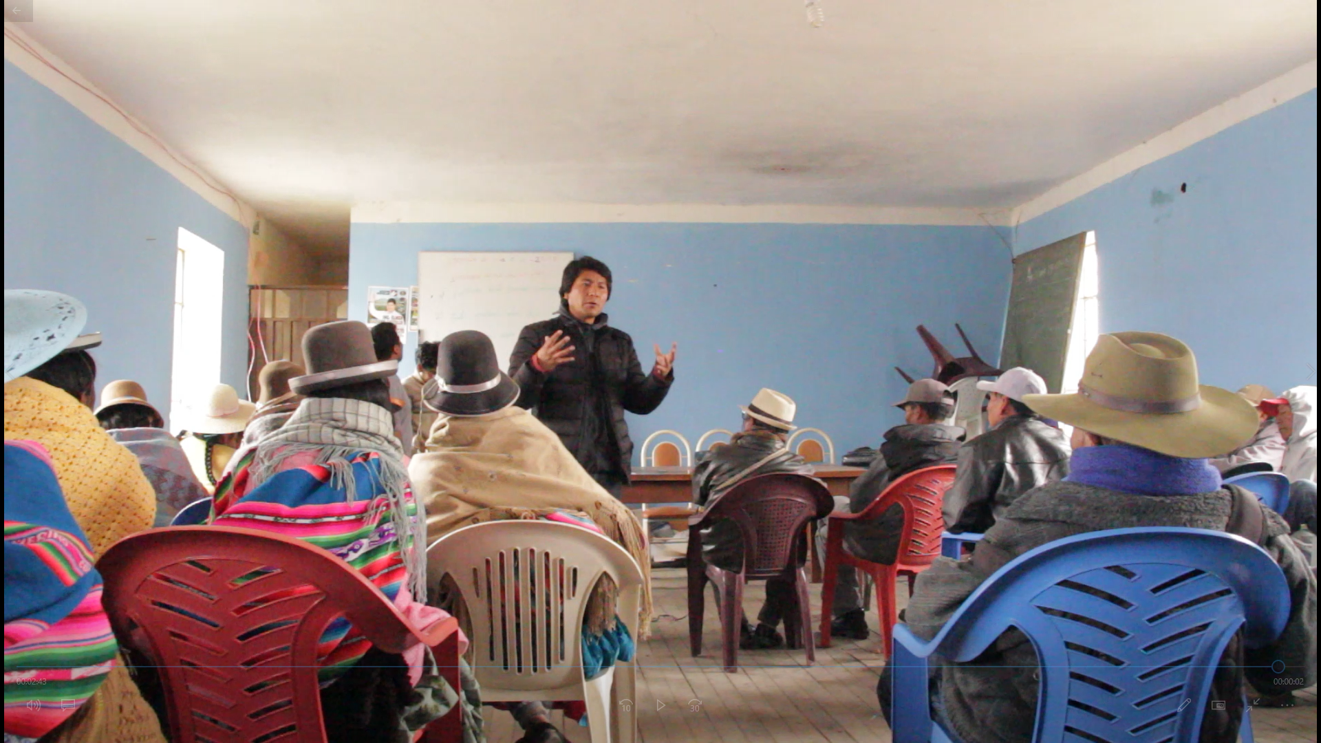 Taller sobre “Gestión Comunitaria de los Recursos Naturales y Siembra y Cosecha del Agua” en la Comunidad de Callaza Huacullani