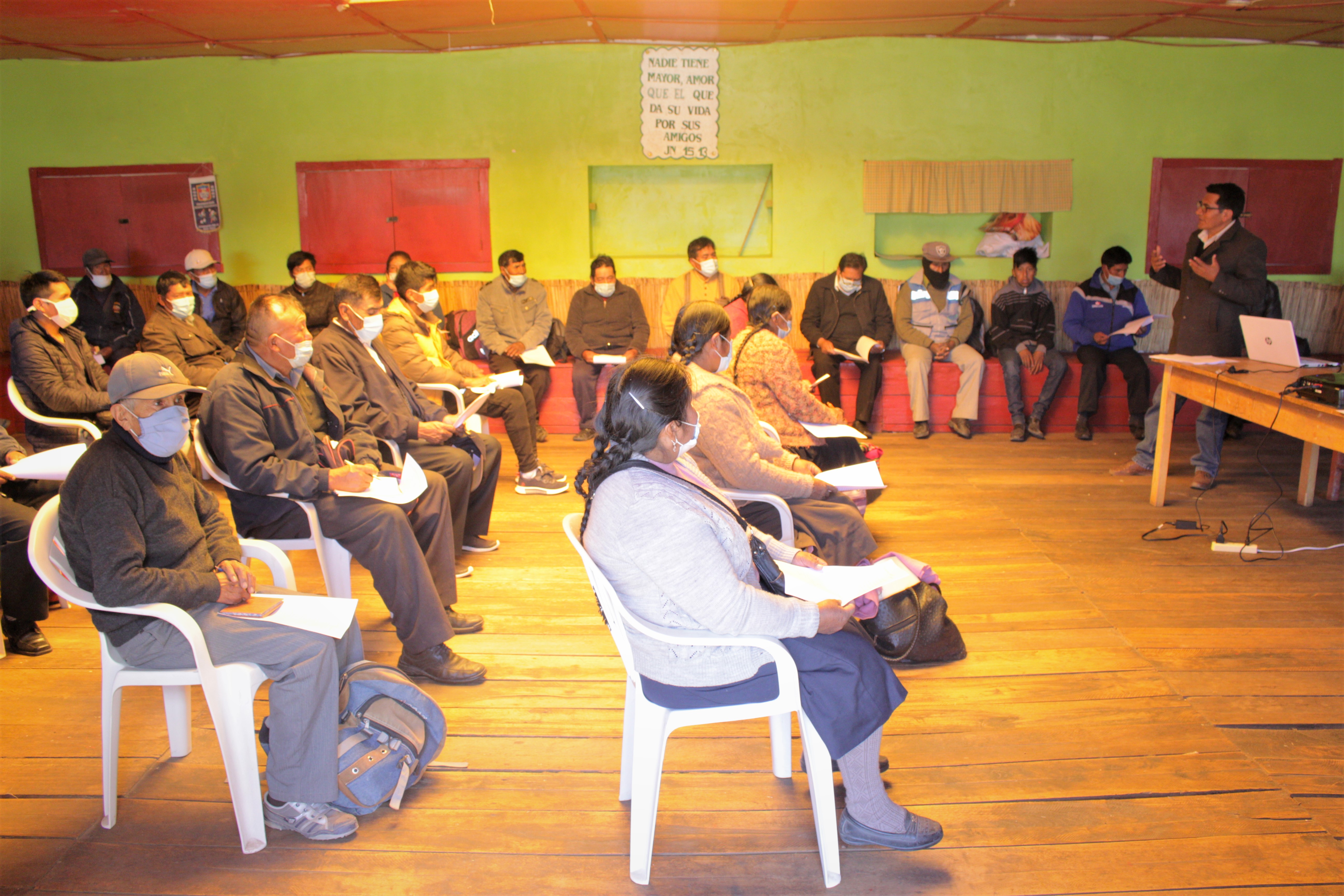 Encuentro intergeneracional se llevó con masiva participación en Santiago de Pupuja