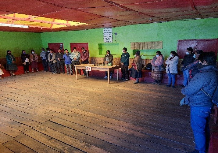 Realizan Encuentro Presencial en Santiago de Pupuja