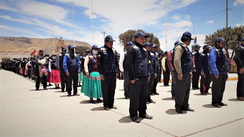 Huacullani: Toman juramento al primer grupo de ronderos y ronderas del distrito