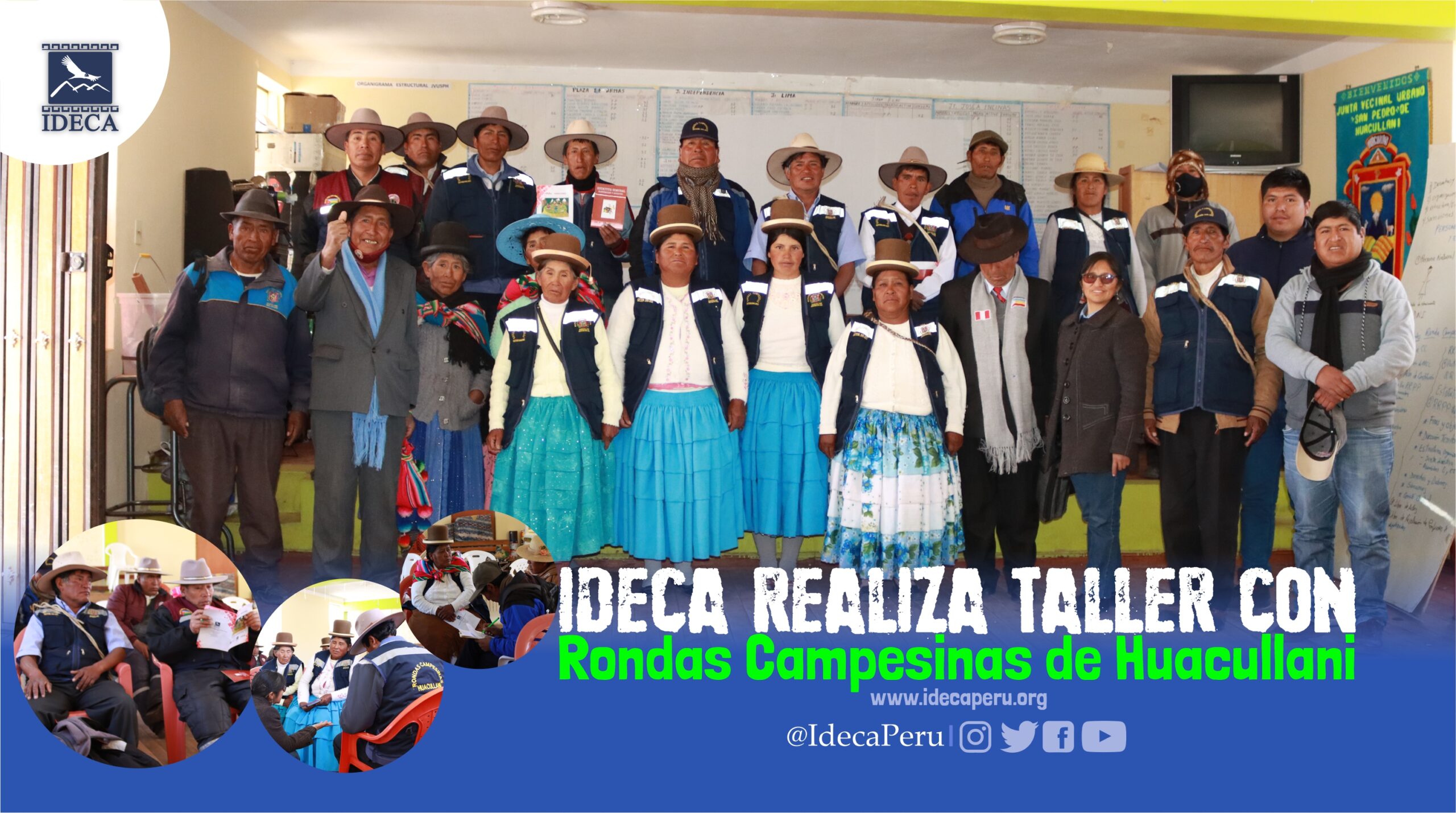 IDECA realiza taller con Rondas Campesinas de Huacullani