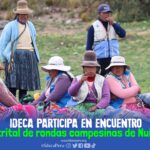 IDECA participa en encuentro distrital de rondas campesinas de Nuñoa.