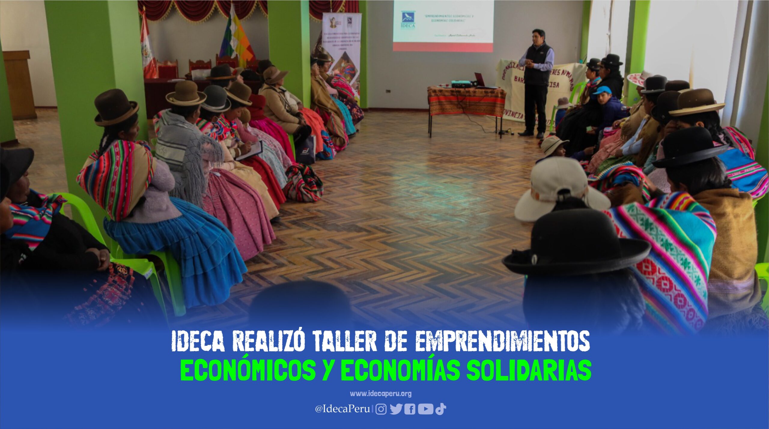 Ideca realizó taller de emprendimiento económicos y económias solidarias