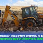 El Equipo técnico del IDECA realizó supervisión de actividades de siembra y cosecha de agua en el distrito de Santiago de Pupuja.