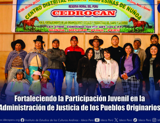 Fortaleciendo la Participación Juvenil en la Administración de Justicia de los Pueblos Originarios