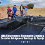 Implementación del Sistema de Siembra y Cosecha del Agua en Santiago de Pupuja: Una Solución Innovadora para la Escasez Hídrica