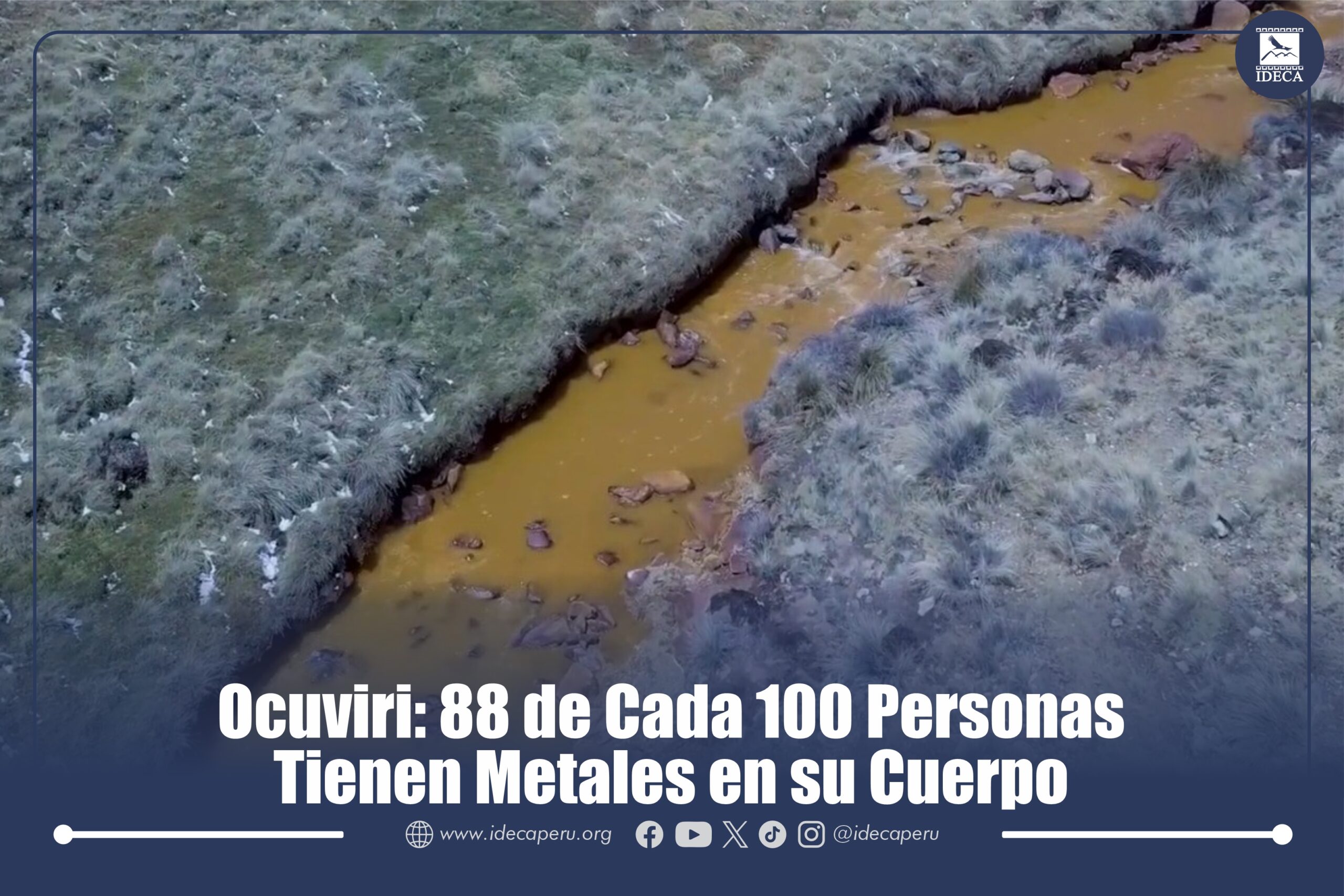 Ocuviri: 88 de Cada 100 Personas Tienen Metales en su Cuerpo