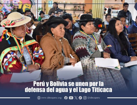 Perú y Bolivia se unen por la defensa del agua y el Lago Titicaca