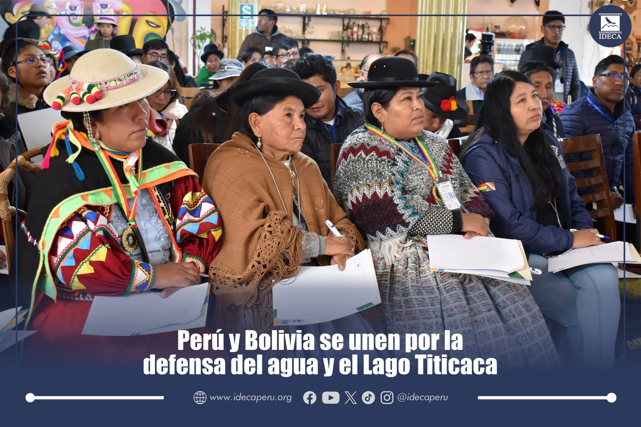 Perú y Bolivia se unen por la defensa del agua y el Lago Titicaca