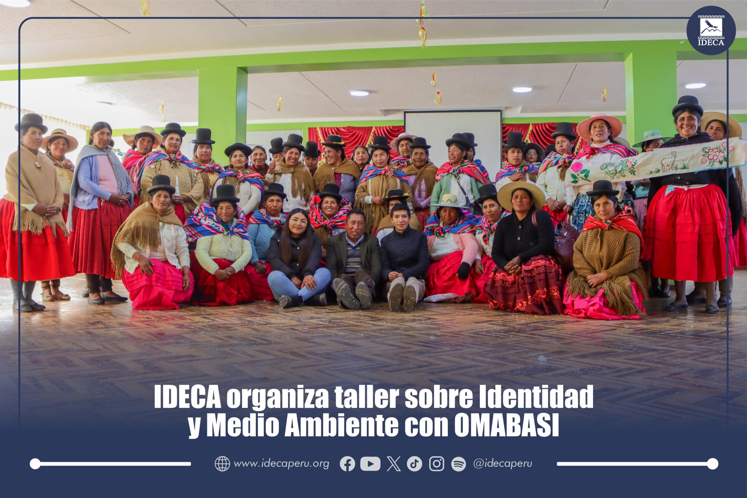 IDECA organiza taller sobre Identidad y Medio Ambiente con OMABASI