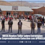 IDECA realiza taller sobre estrategias de emprendimiento colectivo con APROCLAS