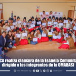 IDECA REALIZA CLAUSURA DE LA ESCUELA COMUNITARIA DIRIGIDA A LAS INTEGRANTES DE LA OMABASI