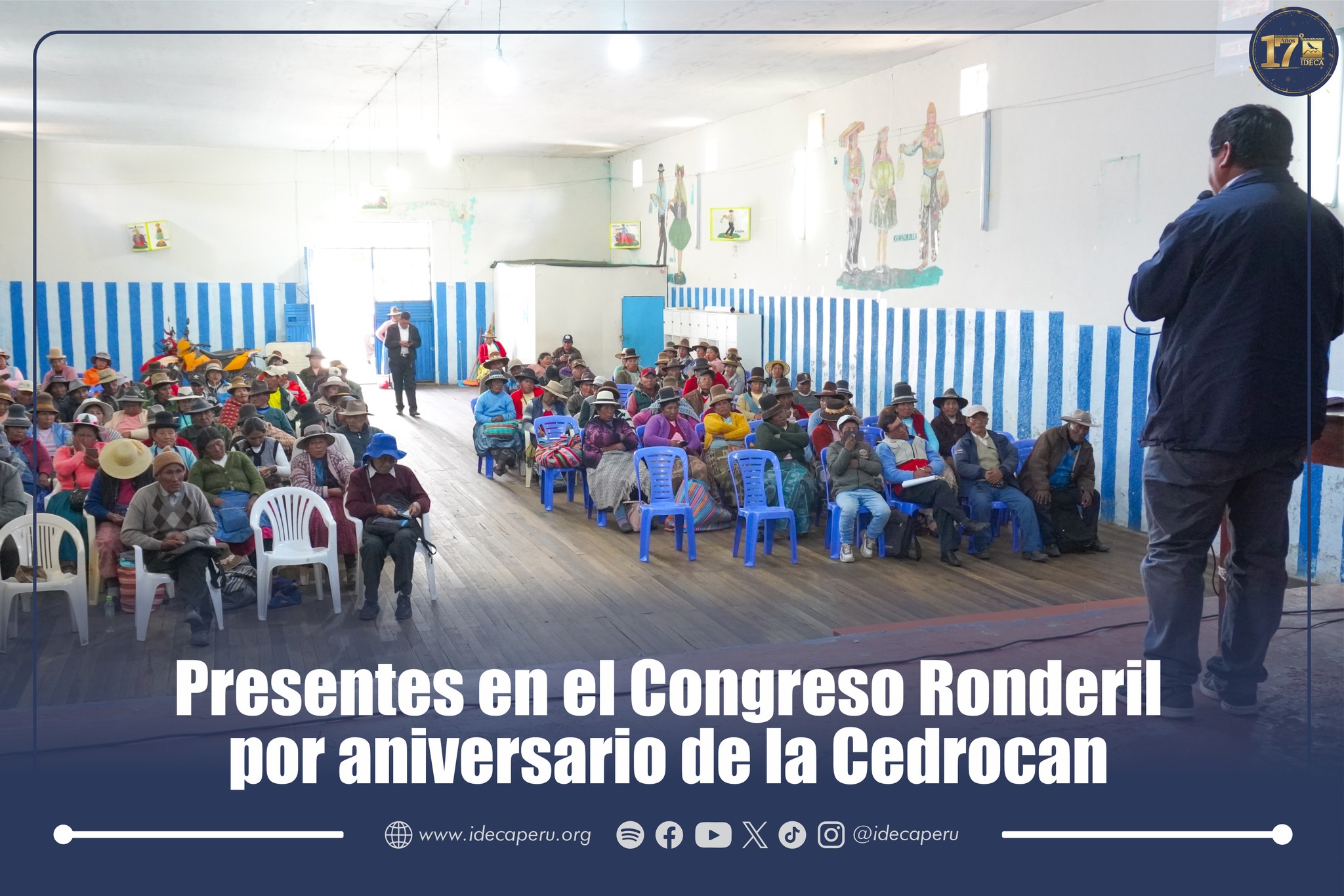 Ideca acompaña en el Congreso Ronderil