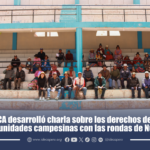 IDECA desarrolló charla sobre los derechos de las comunidades campesinas con las rondas de Nuñoa