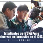 Estudiantes de la UNA Puno refuerzan su formación en el IDECA