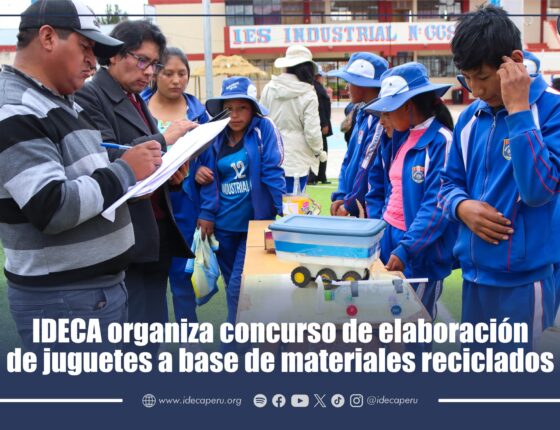 IDECA Organiza Concurso de Elaboración de Juguetes a Base de Materiales Reciclados