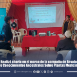 El IDECA Realizó charla en el marco de la campaña de Revalorización de los Conocimientos Ancestrales Sobre Plantas Medicinales