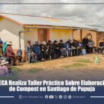 IDECA Realiza Taller Práctico Sobre Elaboración de Compost en Santiago de Pupuja