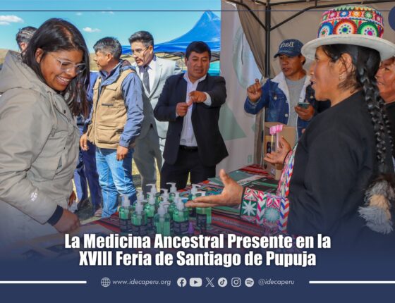 La Medicina Ancestral Presente en la XVIII Feria de Santiago de Pupuja