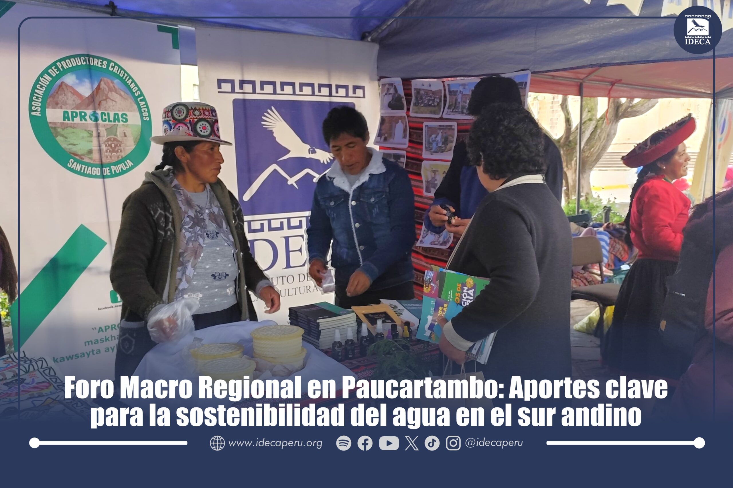 Foro Macro Regional en Paucartambo: Aportes clave para la sostenibilidad del agua en el sur andino