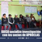 IDECA socializa investigación con los socios de APROCLAS