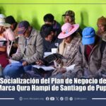 Socialización del Plan de Negocio de la Marca Qura Hampi de Santiago de Pupuja