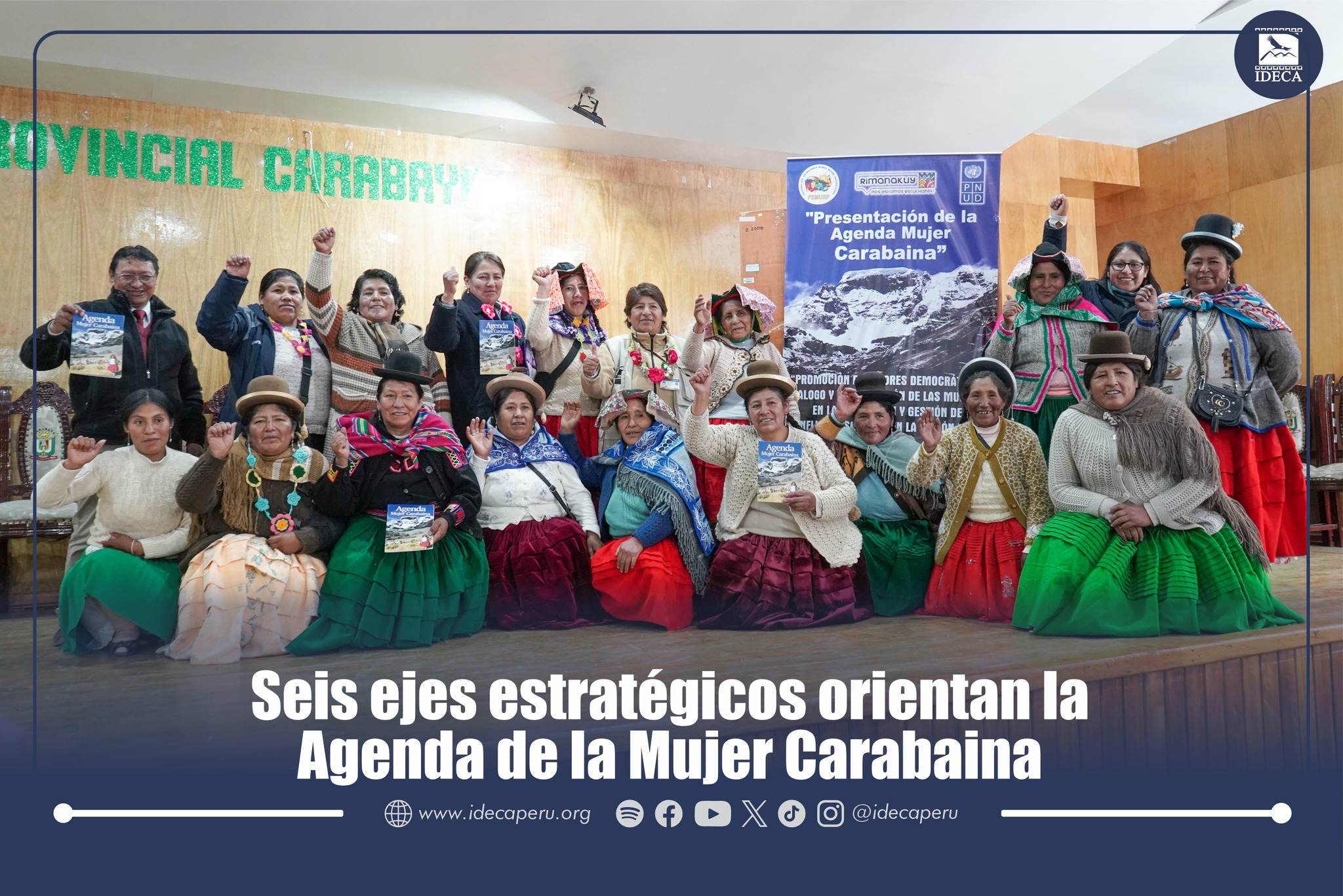 Seis ejes estratégicos orientan la Agenda de la Mujer Carabaina