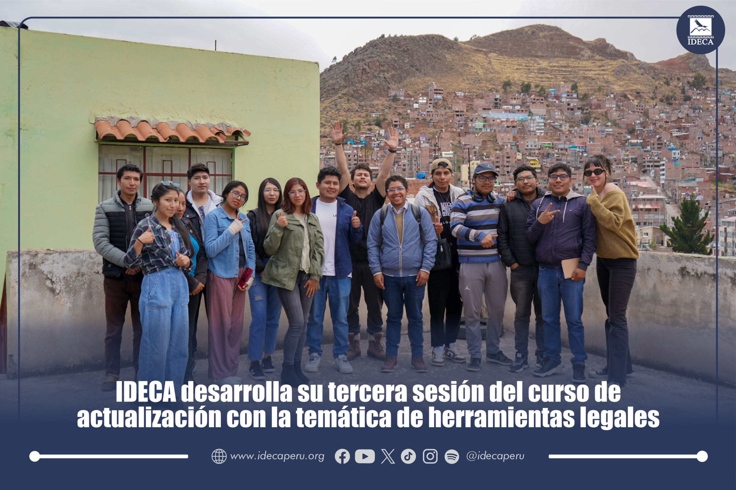 IDECA Desarrolla su tercera sesión del curso de actualización con la temática de herramientas legales