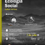 Curso virtual: ECOLOGÍA SOCIAL