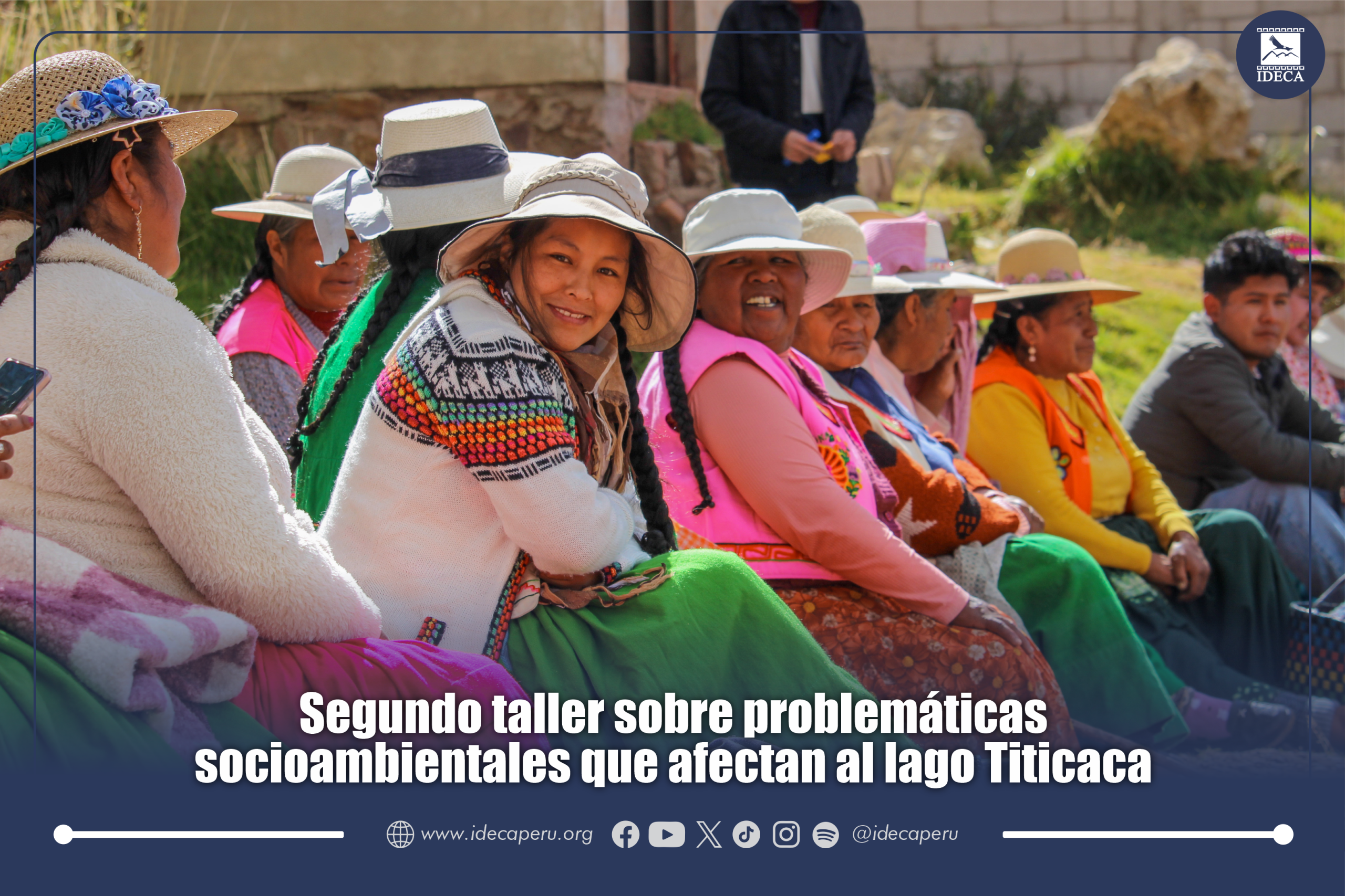 Segundo taller sobre problemáticas socioambientales que afectan al lago Titicaca