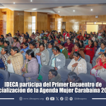 IDECA participa del Primer Encuentro de Socialización de la Agenda Mujer Carabaina 2026